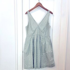 J. Crew Vintage Liberty Print in Green size 14